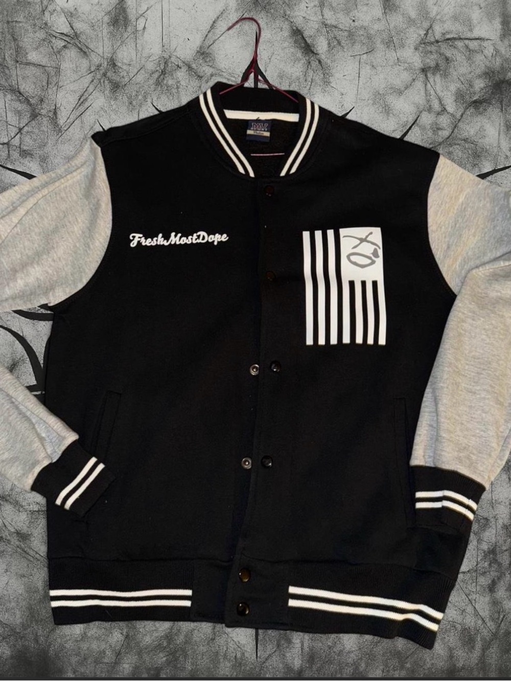 The Weeknd XO Fresh Most Dope Varsity jacket